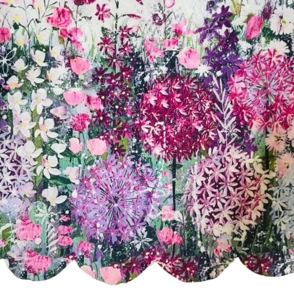 MISSLOOK Purple Floral Sleeveless Blouse - Size 3XL - Picture 4 of 6